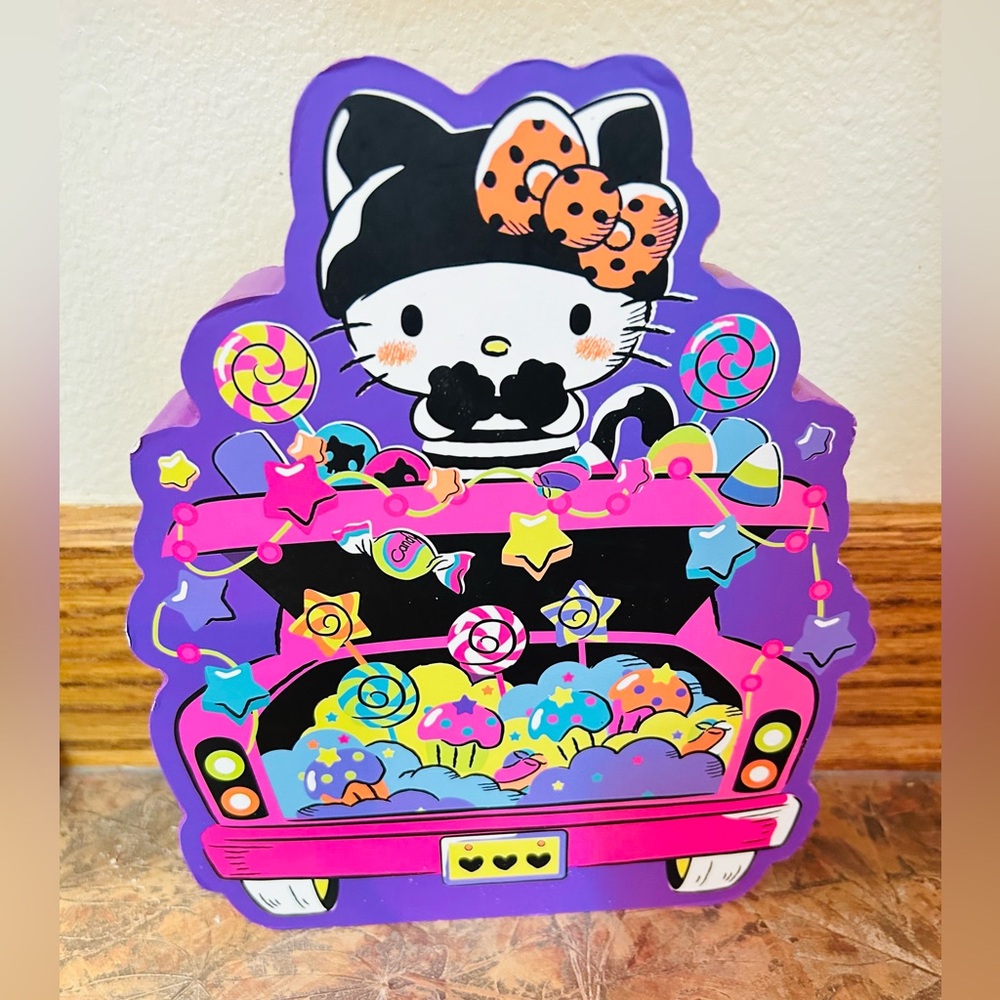 Colorful Hello Kitty Wooden Art Bundle